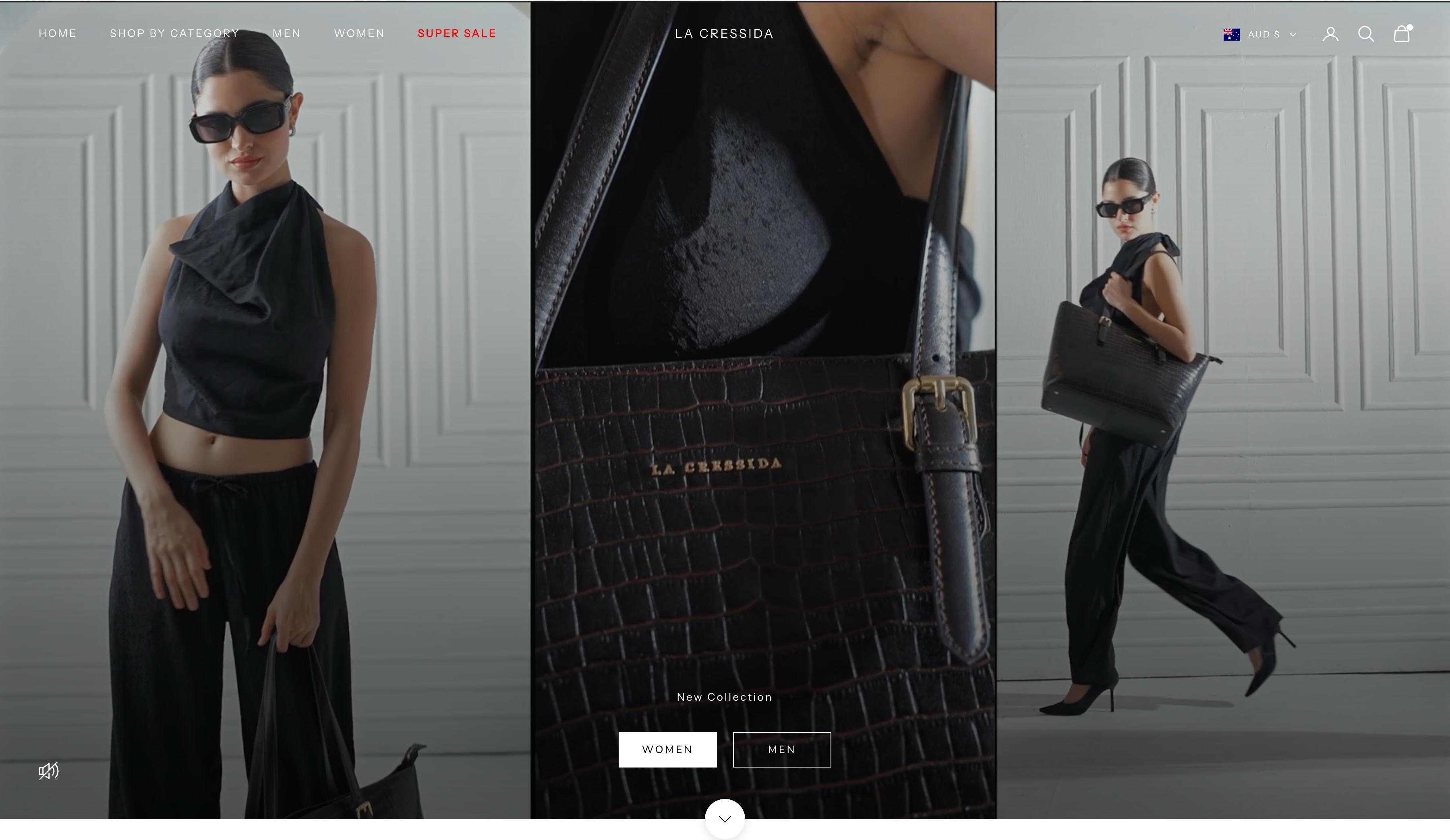 La Cressida eCommerce Web